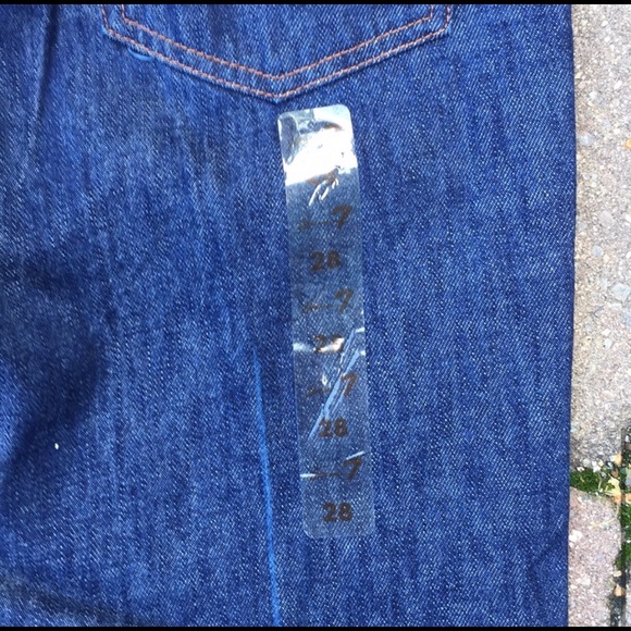 NWT 7 For All Mankind 28x 35 High Waist Straight * - Picture 7 of 8